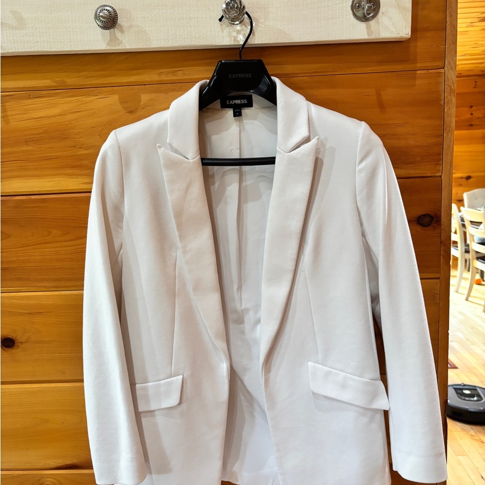 Express Women's White Blazer